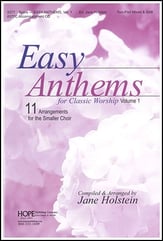 Easy Anthems for Classic Worship Vol. 1 SAB Choral Score cover